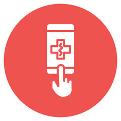 Wall Mural - Emergency Response icon vector image. Can be used for Risk Management.