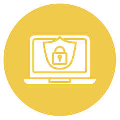 Wall Mural - Site Security icon vector image. Can be used for Risk Management.