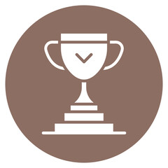 Wall Mural - Trophy icon vector image. Can be used for Volleyball.