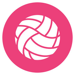 Wall Mural - Volley Ball icon vector image. Can be used for Volleyball.
