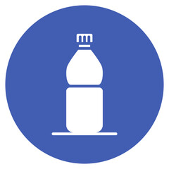 Wall Mural - Water Bottle icon vector image. Can be used for Volleyball.