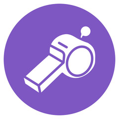Wall Mural - Whistle icon vector image. Can be used for Volleyball.