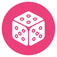 Wall Mural - Dice icon vector image. Can be used for Casino.