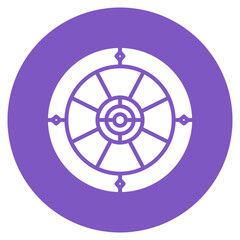 Wall Mural - Free Spins icon vector image. Can be used for Casino.