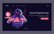 © inspiring.team - Social Engineering Threat Depicted in Vector Illustration