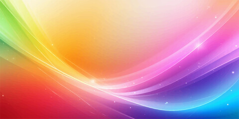 Wall Mural - Abstract colorful background with smooth lines and bright flowing design