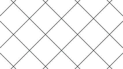 Geometric rhombus pattern on white background for abstract design template