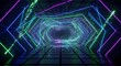 © Zenith - Enter the neon portal to a vibrant digital world, perfect for tech, gaming, or futuristic designs, creating an immersive and captivating experience