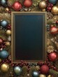 © Johannes - christmas card frame banner background with text space for greeting or social media post merry christmas and happy new year neo art cards x v 1 44