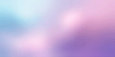 Wall Mural - Abstract colorful background with bokeh lights, a soft gradient design in purple, pink, and blue colors, creating a bright texture illustration