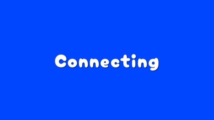 Looping animation showing the word 