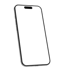 Screen empty space, smartphone mockup slim air black frame, high resolution 8k 4k, mobile phone air mockup isolated on transparent background