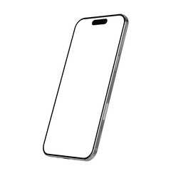 Screen empty space, smartphone mockup slim air black frame, high resolution 8k 4k, mobile phone air mockup isolated on transparent background