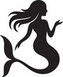 © Shirin - mermaid logo vector template