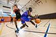 © Jacob Lund - Ball control: Dribbler protects against swarming defence