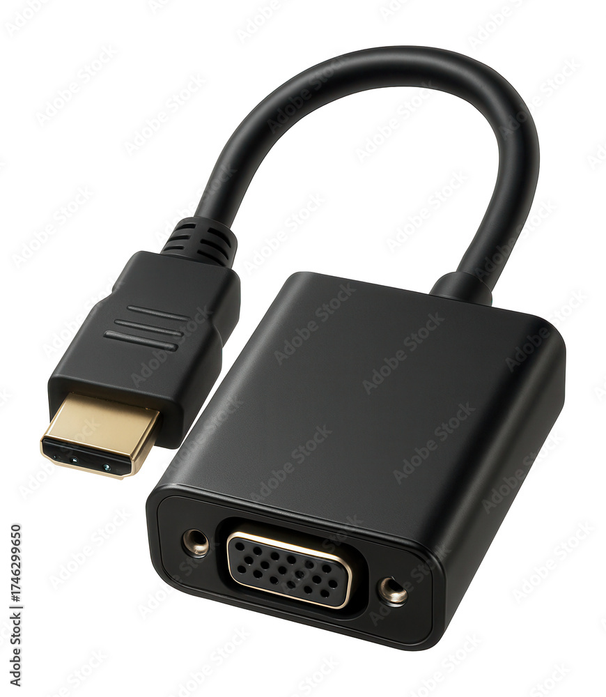 HDMI to VGA adapter for linking modern laptops to older projectors in ...