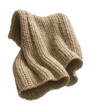 © OMD - A large knitted blanket offering cozy warmth for a master bedroom.