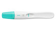 © Lena - Isolated pregnancy test showing positive result, indicating confirmation of pregnancy status
