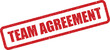 © Mahmud - Textured rectangular stamp with TEAM AGREEMENT message indicating successful consensus and approval
