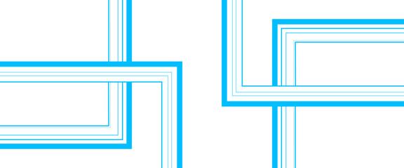 Wall Mural - Vector modern graphic with rounded square lines pattern geometric dynamic lines