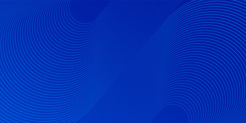 Wall Mural - Blue abstract background with glowing geometric lines. texture