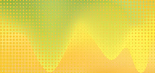 Wall Mural - Vibrant 3d shape wavy acid yellow and green colors fluid digital watercolor background with halftone texture. Abstract bright backdrop for ui web design, summer poster, business concept