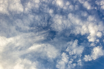 Wall Mural - Cloudscape has been developing in gorgeous form. The vast blue sky and clouds sky 