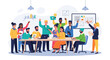 © YOURDAILYSTOCK1000 - Diverse Team Collaboration and Success A Dynamic Office Scene Depicting Teamwork, Ideas & Growth