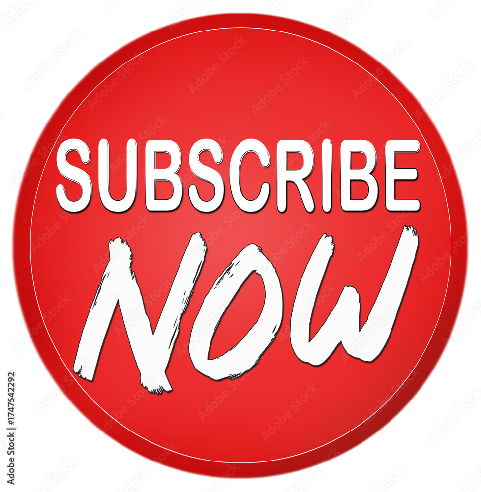 New Subscribe Button PNG 2025 | adobe stock photo Subscribe Icon 素材庫相片|  Adobe Stock