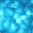 © k - Soft glowing blue bokeh light circles creating an abstract dreamy background with smooth round shapes