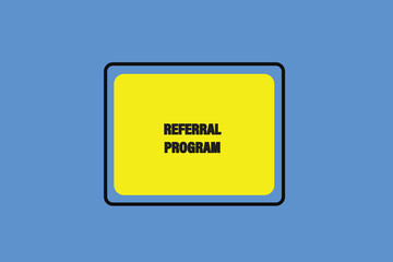 Print button ,web template, referral program, banner label, vector symbol 


