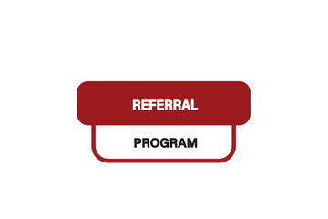 Print button ,web template, referral program, banner label, vector symbol 


