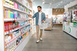 © zinkevych - Male customer doing shopping in drugstore