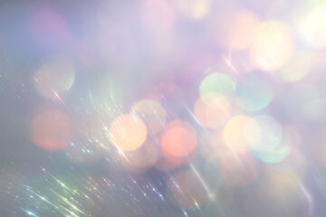 Wall Mural - pastel bokeh abstract light background
