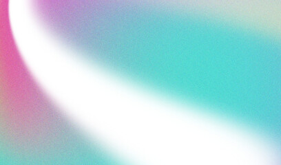 Wall Mural - Abstract gradient swirl with speckled texture and vibrant pink to teal colors isolated on transparent background
