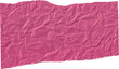 © Pngs Era - Colour crumpled paper A close-up shot of a crumpled, deep pink paper surface Yellow crumpled paper isolated on transparent background Yellow torn and creased colorful paper scrap isolated
