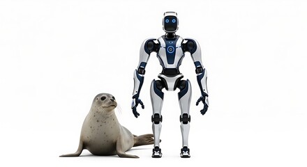 Wildlife meets advanced humanoid robot technology