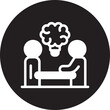© ajat - brainstorm glyph icon