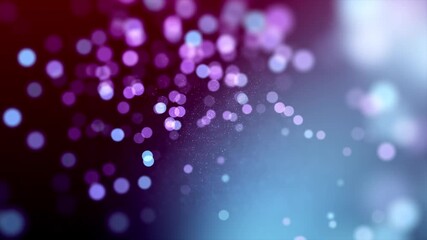 blue bokeh background