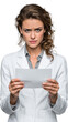 © Montri - Concerned Medical Professional Examining Test Results with Serious Expression