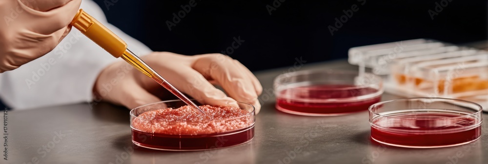 Professional Biotech Geneticist Using CRISPR Gene Editing Tools at ...