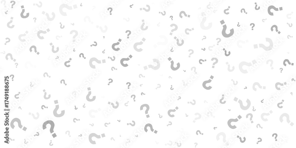 Vector de Stock Question mark seamless pattern. Repeating interrogation ...