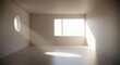© Sukanong - Minimalist Room with Sunlight and Modern Architectural Openings Design