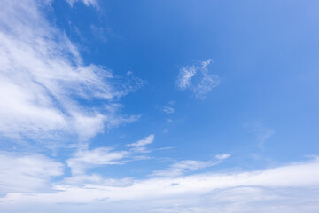 Wall Mural - clear blue sky background,clouds with background.	