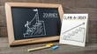 © ABDUL - Illustration of Personal Growth Journey with Chalkboard and Sketches