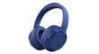 © Niklas - Isolated over-ear headphones in blue, sleek and minimalist design for music and audio listening