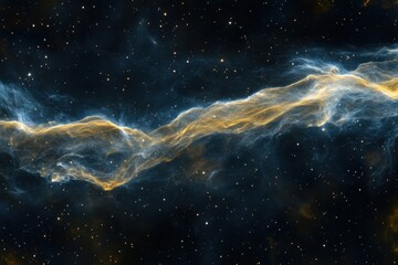 Wall Mural - Stunning view of a cosmic nebula highlighting brilliance in deep space