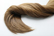 © New Africa - Beautiful hair strand on white background, closeup