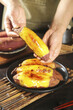 © BuiVan - Japanese Kintoki Sweet Potatoes with Honey Glaze - Traditional Asian Dessert