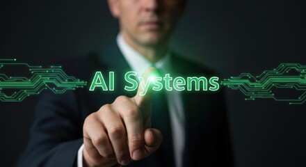 AI system and technology inspire innovation future intelligence machine learning progress and digital advancement